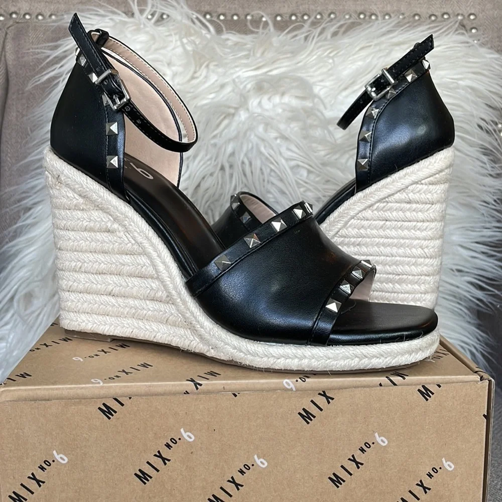 MIX NO. 6 “DREAMM” ESPADRILLE WEDGE SANDAL - Picture 2 of 8